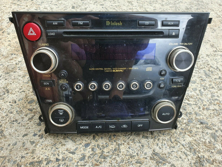 Subaru Liberty GT Spec B Series 2 06 09 McIntosh Stereo Head Unit Fascia Climate