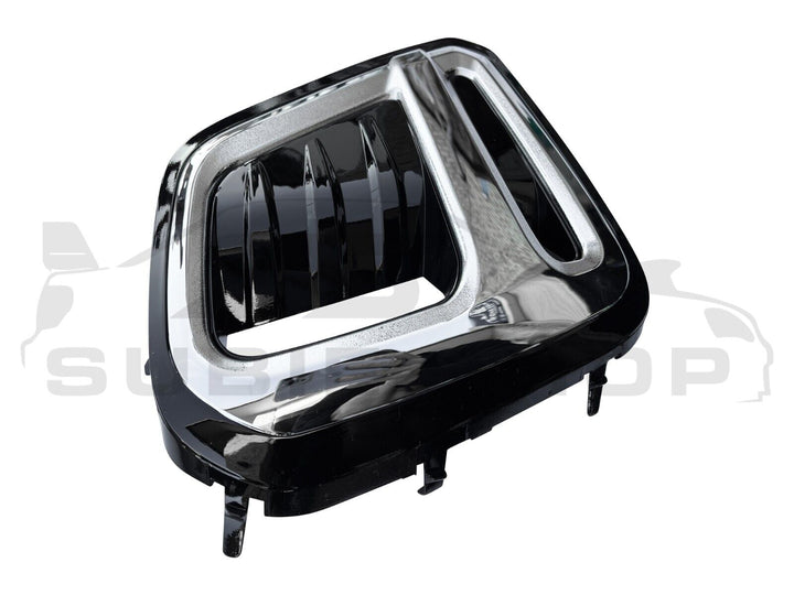Front Bumper Bar Chrome Fog Light Cover For 18 - 21 Subaru Forester SK Left LH