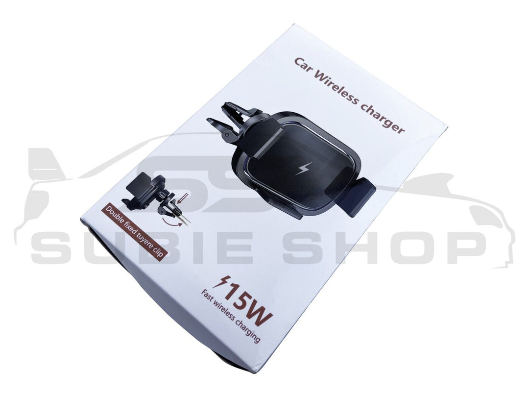 Large Wireless Phone Mobile Car Charger Mount Holder for Subaru Impreza Forester XV Liberty