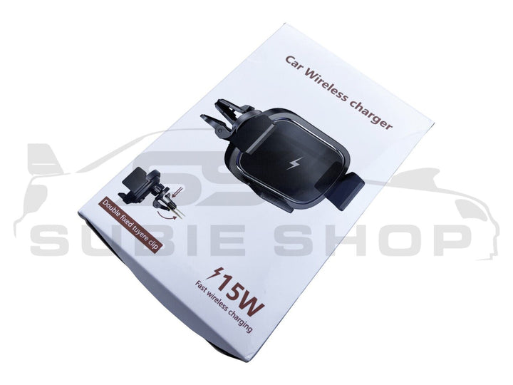 Large Wireless Phone Mobile Car Charger Mount Holder for Subaru Impreza Forester XV Liberty