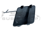 GENUINE Subaru Impreza 11-14 G3 WRX Rear Bumper Bar Tow Hook Cap Cover White 37J
