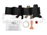 Leather Hand Stitched Steering Wheel Kit For Subaru Impreza WRX Forester Liberty