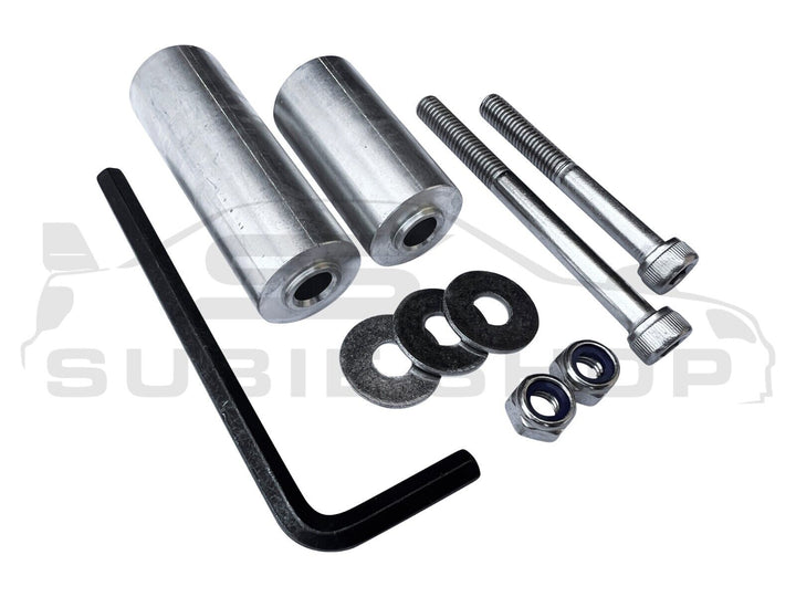 Powder Coated Aluminum Accessory Belt Pulley Cover Guard For Subaru Impreza WRX