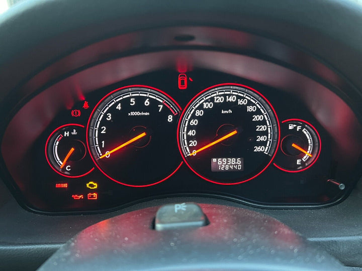 Subaru Liberty Outback 03 - 09 Gen 4 Factory Dash Clock 4 Button Brightness Type