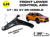 Left Passenger Front Lower Control Arm Bush Ball Joint for Subaru XV G5 2017 -21