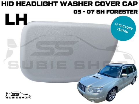 Front Bumper HID Headlight Washer Cap Cover For 05 - 07 Subaru Forester SG / XT