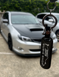SUBIE SHOP Carbon Key Tag Chain For Subaru Impreza WRX STi Forester BRZ Liberty