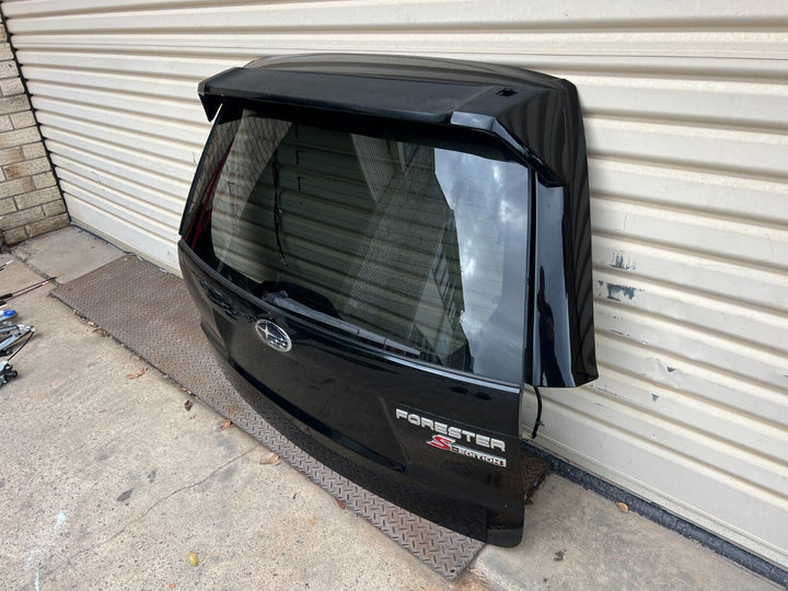 Subaru Forester SH 08 -12 Rear Tailgate Garnish Trim Panel 32J S Edition Spoiler