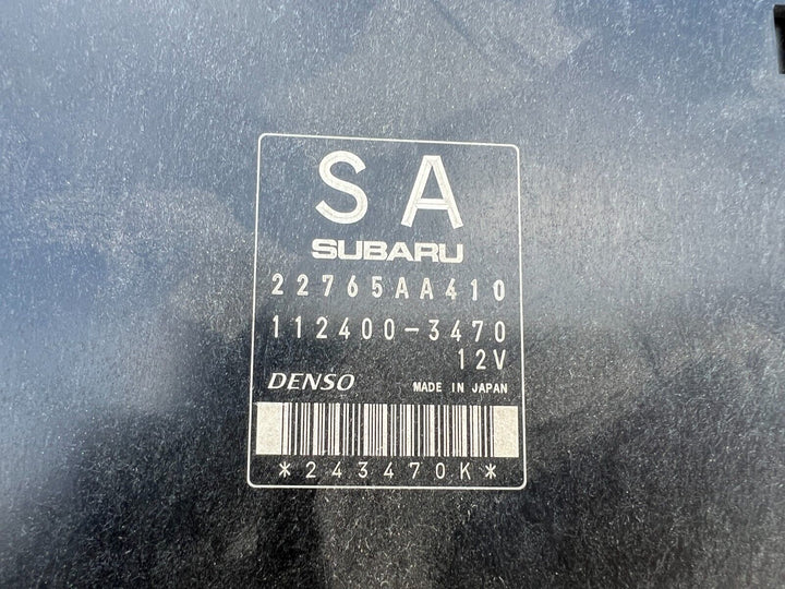 Subaru Forester SH 2008 - 2010 Factory Main ECU Computer SA 22765 AA410 Denso