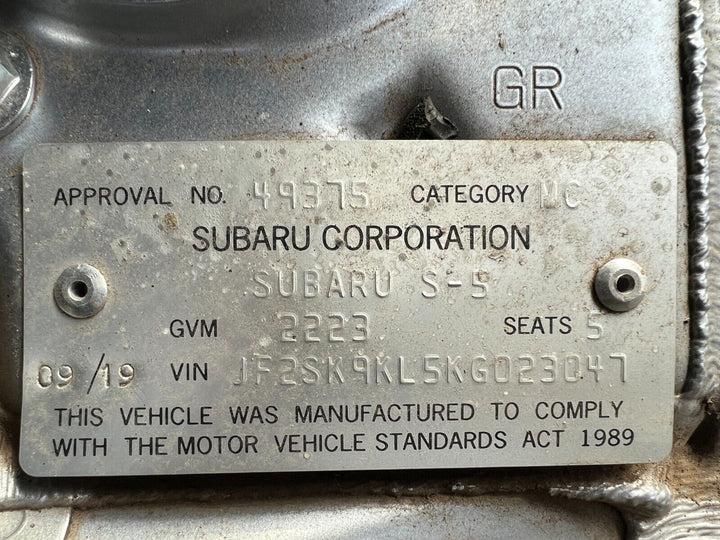 OEM Subaru Forester 2018 - 21 SK Drivers Electric Master Window Control Switch