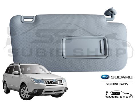 NEW GENUINE Subaru Forester SH 08 - 12 Driver Side Sun Visor Shade Right RH OEM