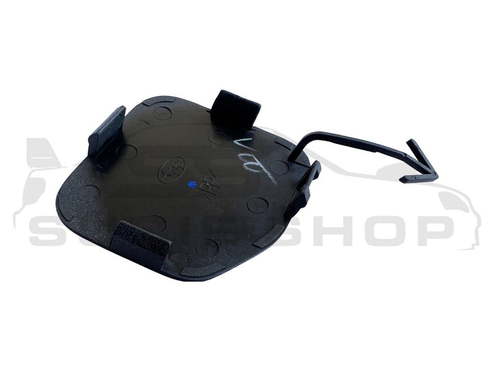 GENUINE Subaru Forester 08 - 12 SH XT Rear Bumper Bar Tow Hook Cover Black 32J