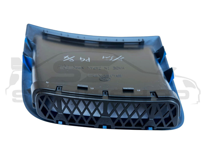 GENUINE Subaru Impreza 08 - 14 G3 WRX STi Front Bumper Side Vent Bezel Blue 02C