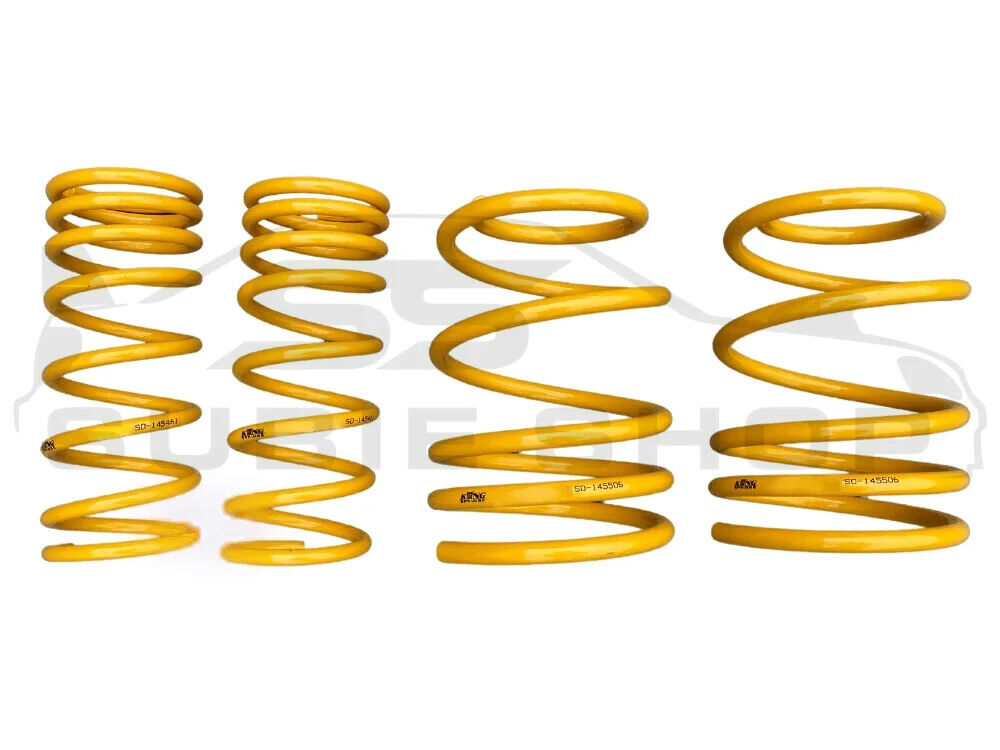 Subaru Spring Set Front + Rear Lowered Coil King Springs For 03 - 09 Subaru Liberty ...
