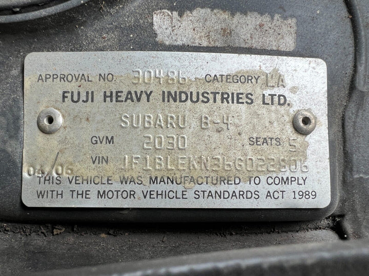 Subaru Liberty Outback 03 - 09 H6 Air Con AC Compressor Air Conditioning Pump