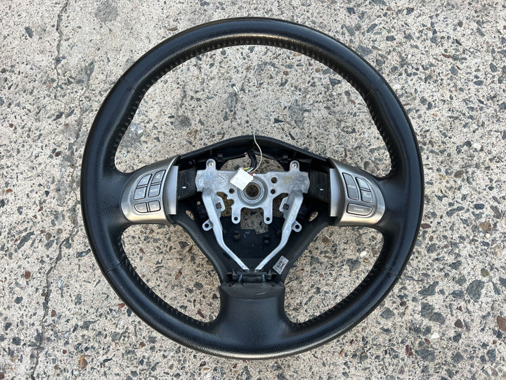 Subaru Forester 08 - 12 SH Leather Steering Wheel Cruise Volume Control Buttons