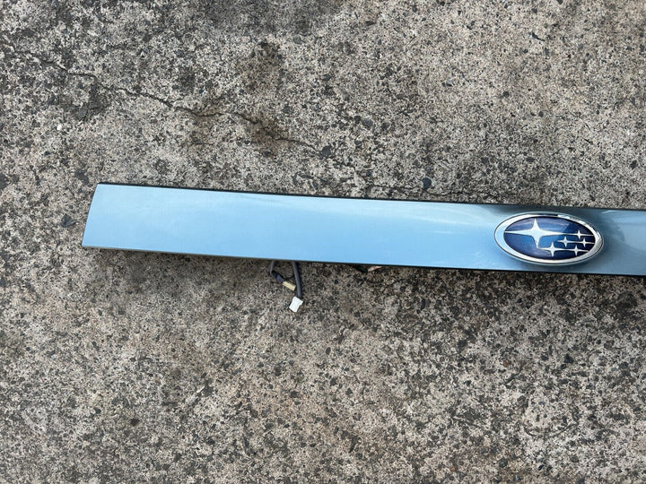 Subaru Forester 2008 - 12 X XT SH Rear Tailgate Boot Garnish Trim Cover Blue C1F