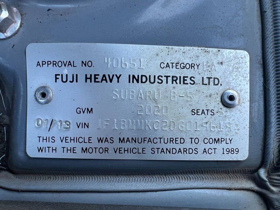 OEM Subaru Liberty Outback Gen 5 12 - 14 AC Air Con Conditioning Line Hose High