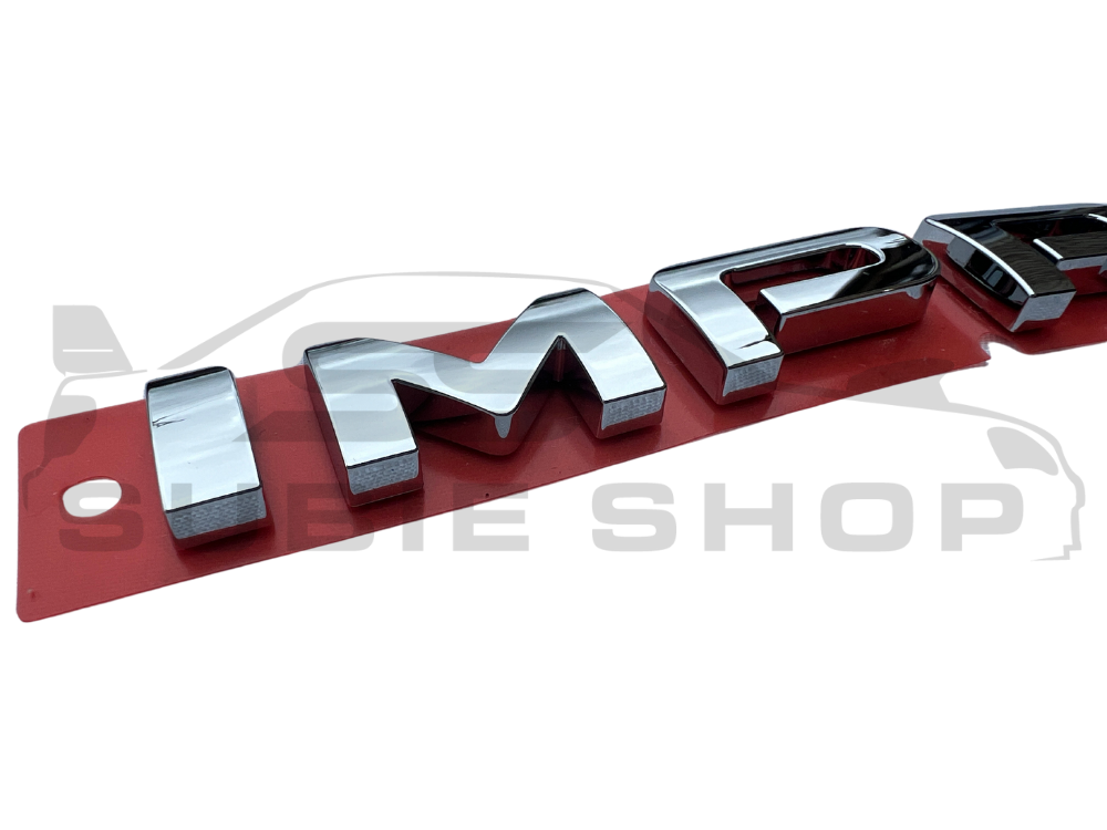 NEW Genuine Subaru Impreza G3 Hatch WRX STi 8-14 Boot Letters Badge Decal Emblem