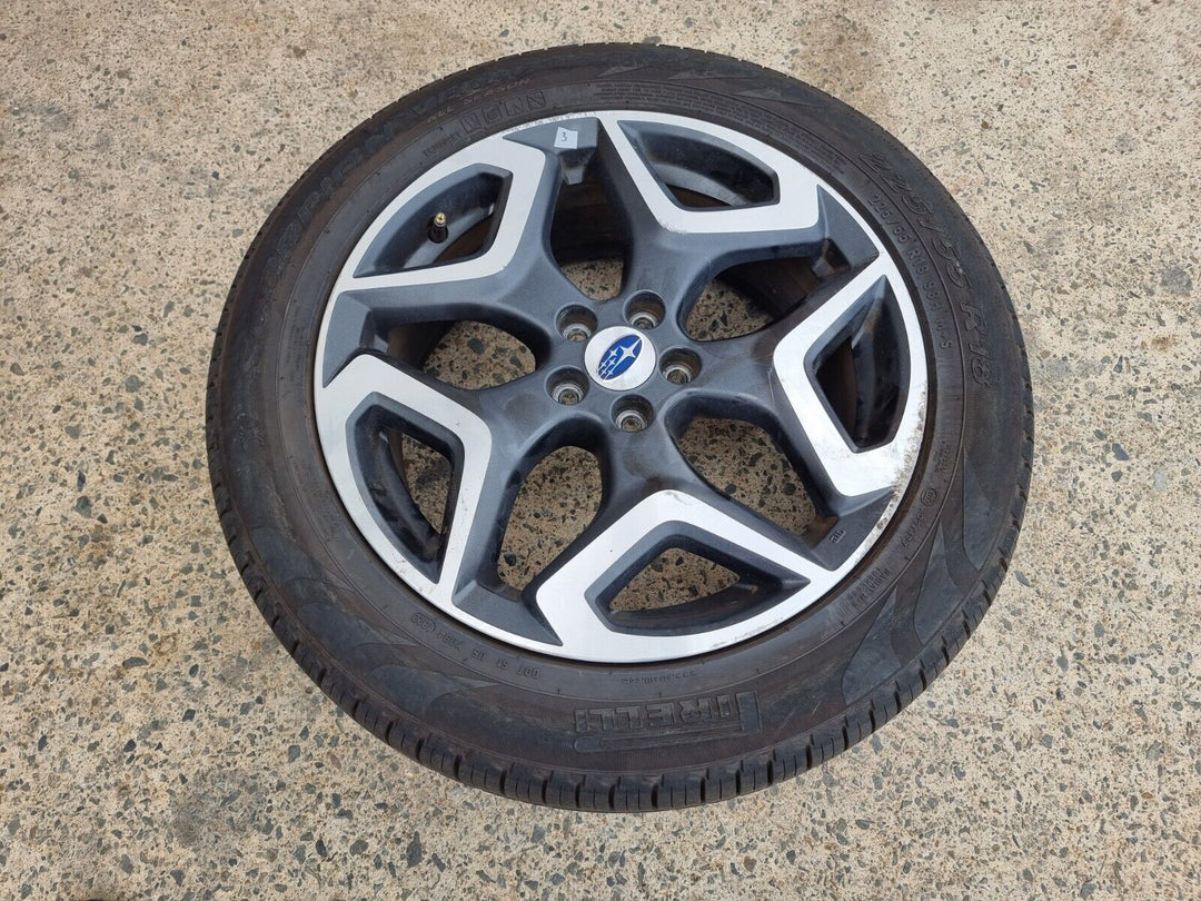 Subaru XV GT 18" Spare Wheel Tyre Rim Mag 5 x 100 225/55 R18 GENUINE