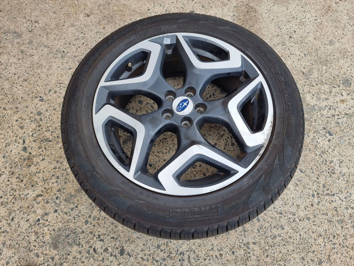 Subaru XV GT 18" Spare Wheel Tyre Rim Mag 5 x 100 225/55 R18 GENUINE