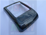 Carbon Fiber Center Console Rear Cup Tray Styling Trim For 15-19 Subaru WRX STi