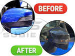 Carbon Fiber Side Mirror Covers Overlays For 15-21 Subaru WRX STi / 15-19 Levorg