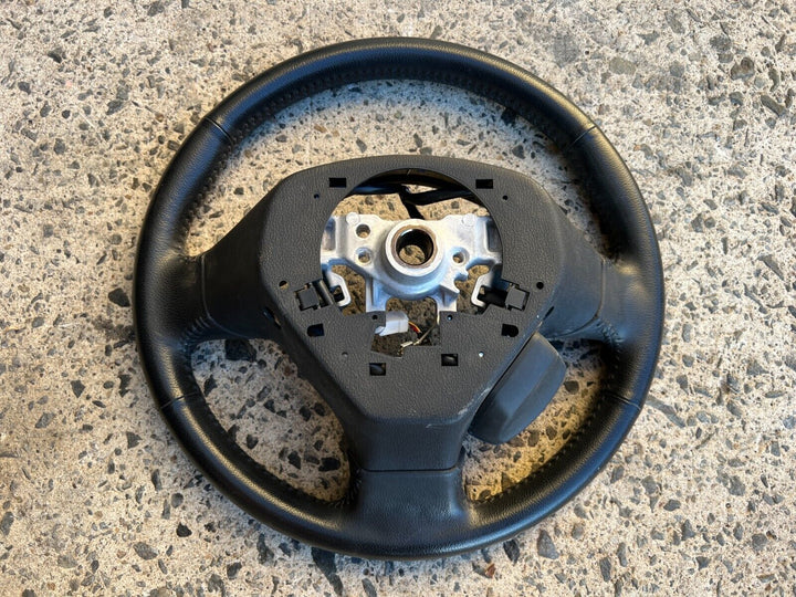 Subaru Forester 2008 -12 SH Black Leather Steering Wheel Cruise Control Buttons