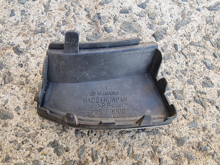 GENUINE Subaru Impreza GH 08 - 11 Front Bumper Tow Hook Cap Cover Silver C3S