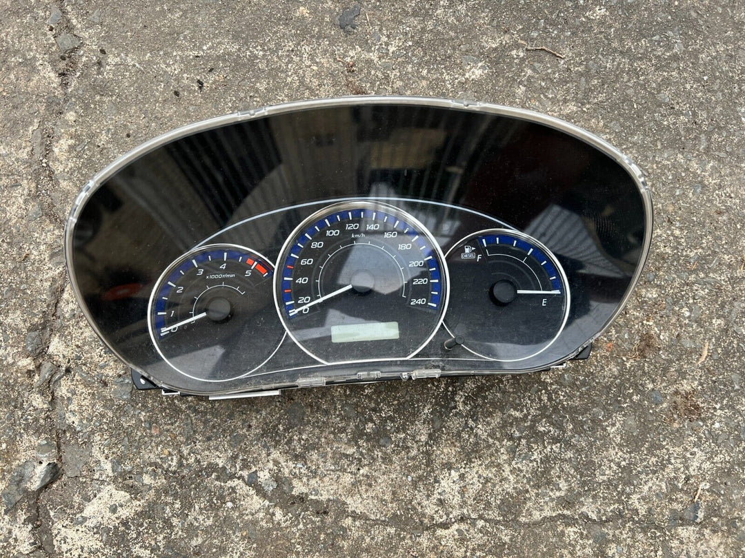 Subaru Forester Turbo Diesel SH 2008 - 10 Dash Instrument Cluster Manual Speedo