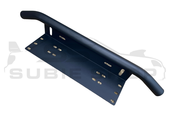 60cm Front Bumper License Number Plate Mini Metal Bull Bar Nudge LED Light Mount