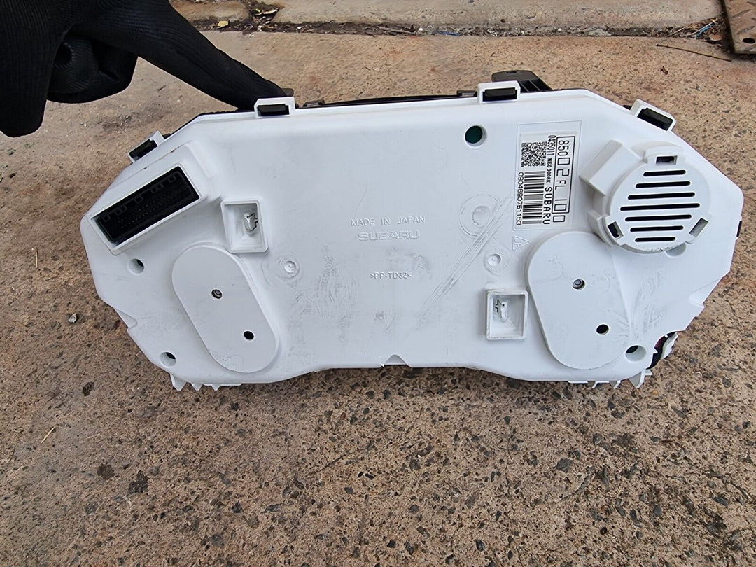 Low KM Subaru XV GT 2017 - 2021 FB20 Petrol Instrument Cluster 58,121km