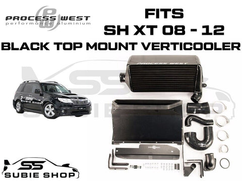 Process West Verticooler Top Mount Intercooler Kit for Subaru Forester SH 08 -12