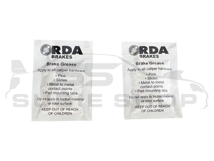RDA Performance Brake Rotors & Pads Upgrade 08 - 12 Subaru SH XT D Forester