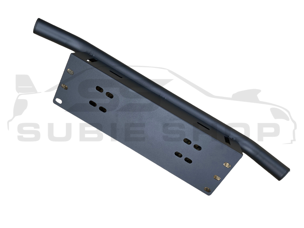 60cm Front Bumper License Number Plate Mini Metal Bull Bar Nudge LED Light Mount