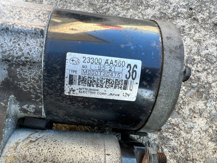 Subaru Impreza GH RS WRX 08 - 11 Factory Starter Motor 2330 AA560 36 GENUINE OEM