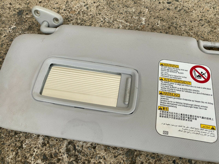 Subaru Forester 2008 - 12 SH Left Passenger Sun Visor Shade Shield Genuine Roof