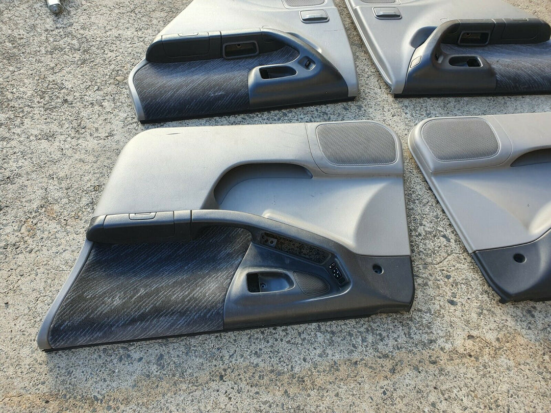 Subaru Forester Wagon SF 97-02 Factory Door Cards Trims Front & Rear Set Genuine