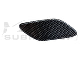 Subaru Impreza WRX RS 08 - 11 Carbon Fiber Wrapped Headlight Washer Cap Covers