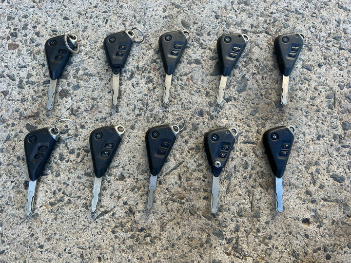10x Genuine Subaru Liberty 2003 - 2006 Factory Button Keys Fob Immobiliser