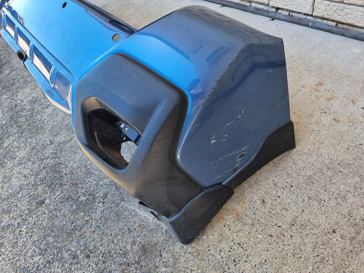 Genuine Subaru XV GT 17 - 21 Factory Rear Back Bumper Bar Cover Blue J8U Sensor